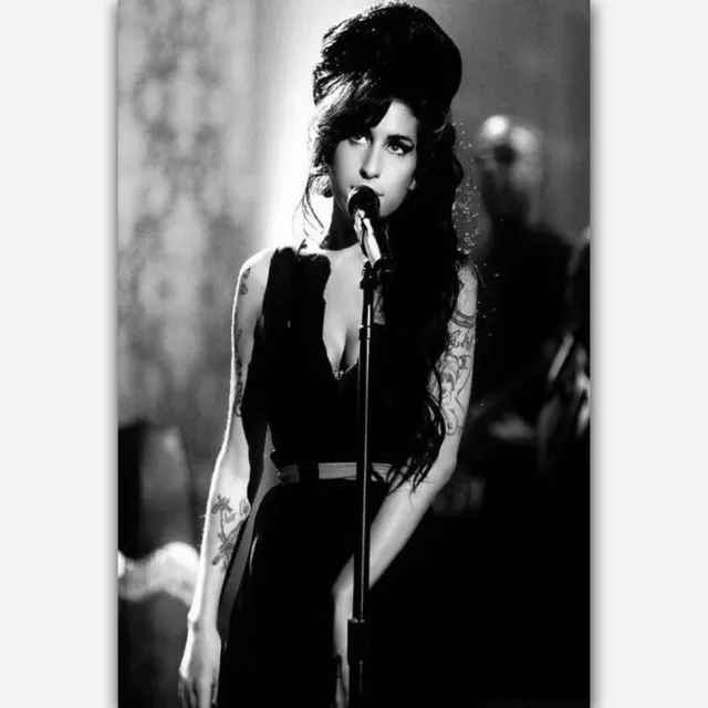 20A51 Hot New Amy Winehouse Beauty Music Singer Art Poster Silk Deco 12x18 24x36