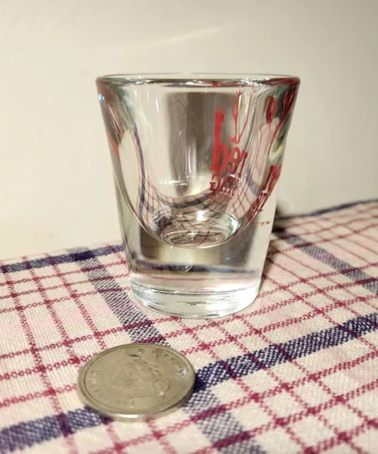 Red Stag Jim Beam Whiskey Shot Glass 3