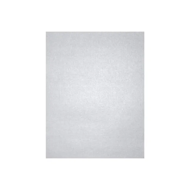LUX 105 lb. Cardstock Paper 12" x 18" Silver Metallic 500 Sheets/Pack