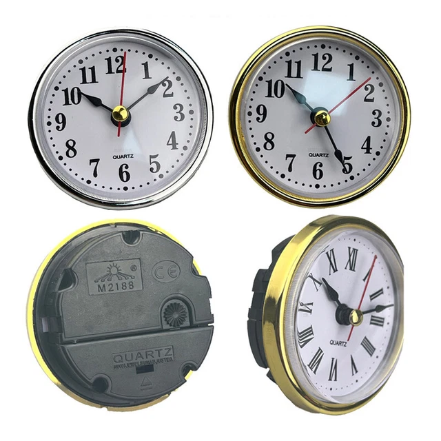 CLASSIC CLOCK CRAFT Quartz Movement Dia.65mm Round Clocks Insert Wall Decor EUR 2,76 PicClick FR
