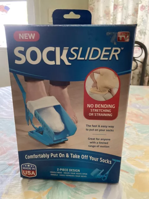 NUEVO Calcetín Deslizante Como se ve en la TV La Forma Más Rápida Fácil de Ponerse Calcetines