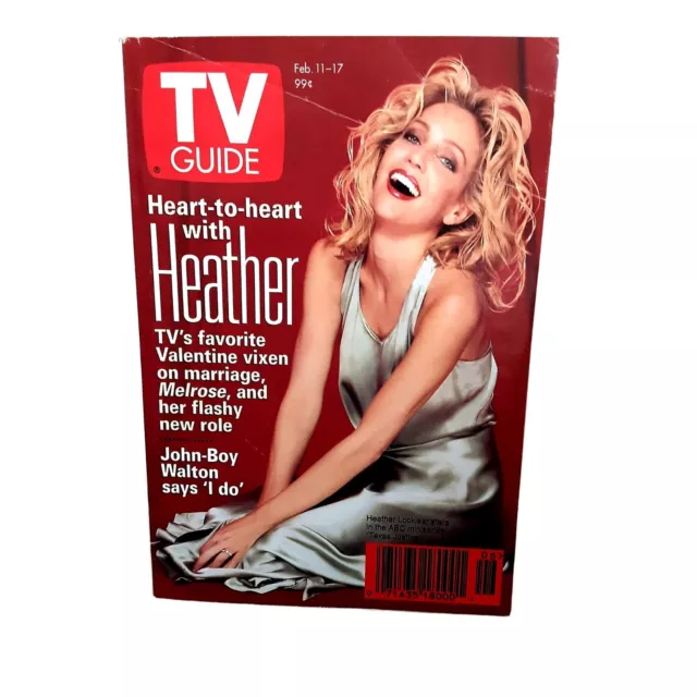 TV Guide February 1995 Heather Locklear Detroit Edition magazine