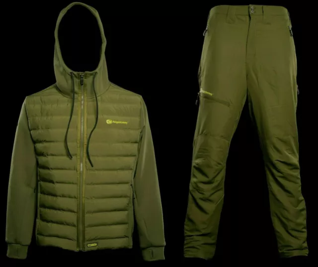 RidgeMonkey APEarel Dropback Heavyweight Jacket Or Trousers Green All Sizes