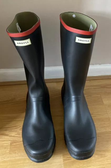 Hunter Argyll Tall Wellington Boots 14UK