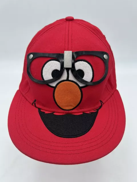 SESAME STREET ELMO With Glasses Snapback Baseball Hat Cap Never Worn ...