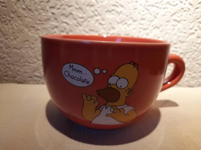 The Simpsons Collectables Large Mug Cup Homer Simpson Mmm Chocolate