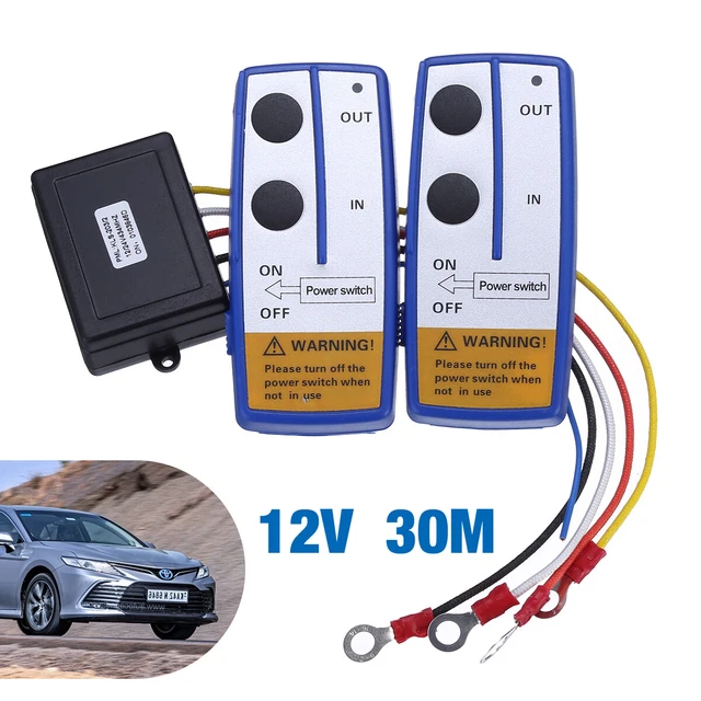 DC12V WIRELESS WINCH Remote Control Kit Switch Handset for Car ATV SUV
