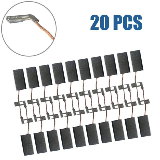 TSH5000 Carbone Brosse 20PCS 6.3 12 22mm Accessoire Pinceau Électrique