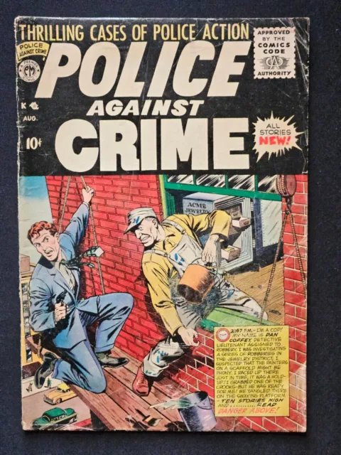 Police Against Crime #9 (Aug. 1955, Premier Magazines, Inc.) Golden Age Crime