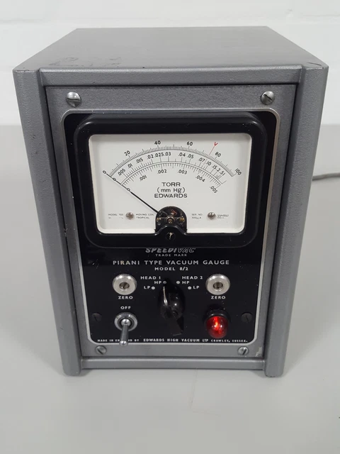 Speedivac Pirani Tipo Vacuum Gauge Modello 8/2 Laboratorio