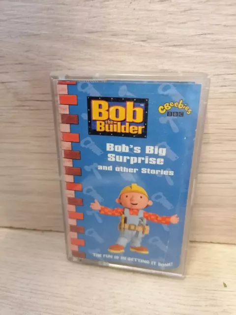 BOB THE BUILDER bobs big surprise audio book cassette tape vintage £8. ...