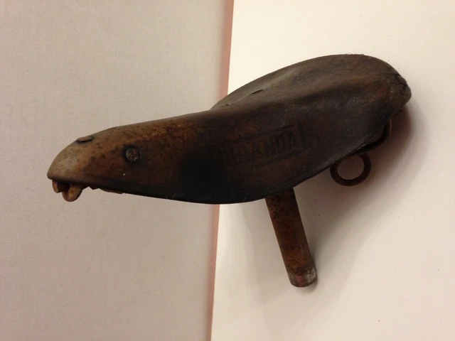Selle De Vélo Noire Pryma Transat Vintage