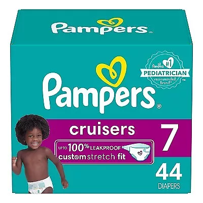 Pampers Cruisers Diapers - Size 7 - 44ct