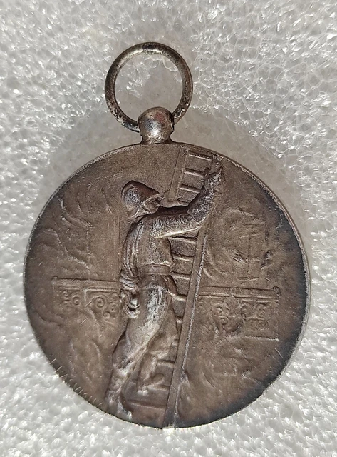 Médaille En Bronze Non Décernée, Sapeur-pompier Intervenant Lors D'Un