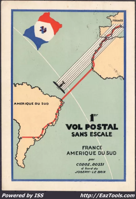 France N° 260+289+Pa N°7 Sur Carte Postale Avec Cad De Marseille Du 16/02/1935 2