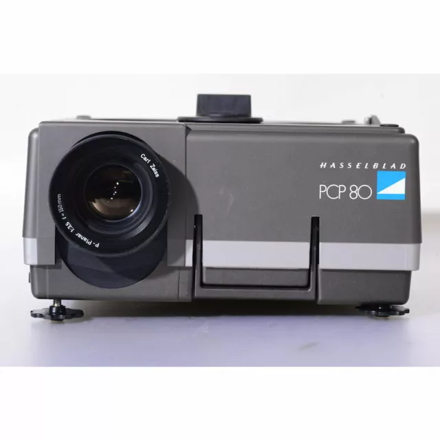 Hasselblad PCP-80 Proyector de Diap. + Planar 3,5/150 Lente +Revista +Av-Contact 2