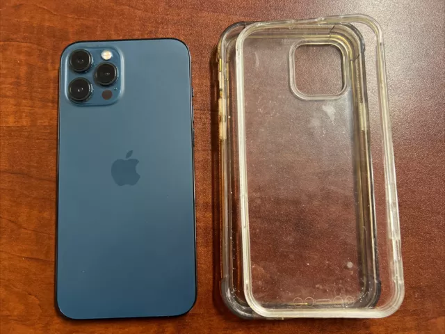 Apple iPhone 12 Pro Max - 128GB - Pacific Blue (Unlocked) A2342 MG913LL/A