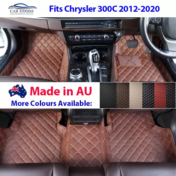AU Made 3D Customised Tailored Floor Mats Suitable for Chrysler 300 2012+