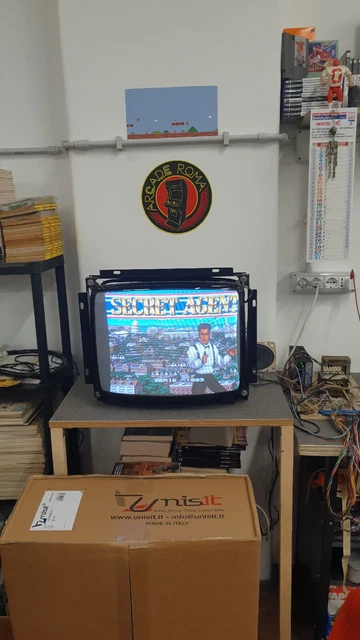 ARCADE JAMMA PCB Secret Agent by DATA EAST bootleg Working EUR 39,00