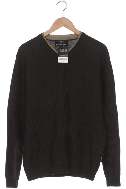 Felpa con cappuccio uomo Fynch Hatton pullover taglia EU 50 (M) lana verde #3fe56a6