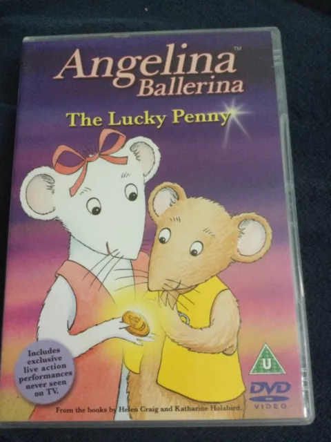 Angelina Ballerina: The Lucky Penny DVD (2003) cert U FREE Shipping, Save £s VG.