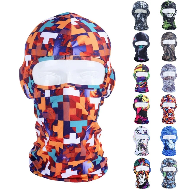 Balaclava Face Mask Sun UV Protection Breathable Full Head Mask for Men Women