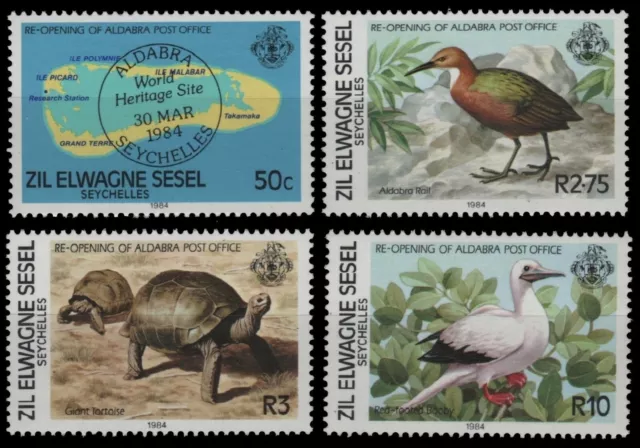 Äußere Seychellen 1984 - Mi-Nr. 76-79 ** - MNH - Fauna