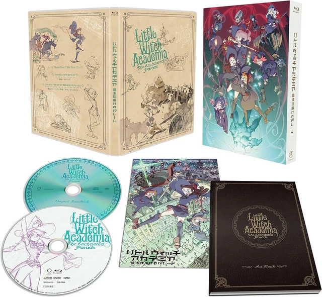 LITTLE WITCH ACADEMIA The Enchanted Parade Deluxe Edition Bluray CD