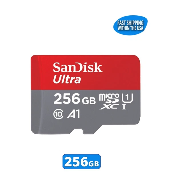 SANDISK ULTRA 256GB MicroSD Memory Card Steam Deck Nintendo Switch 3DS