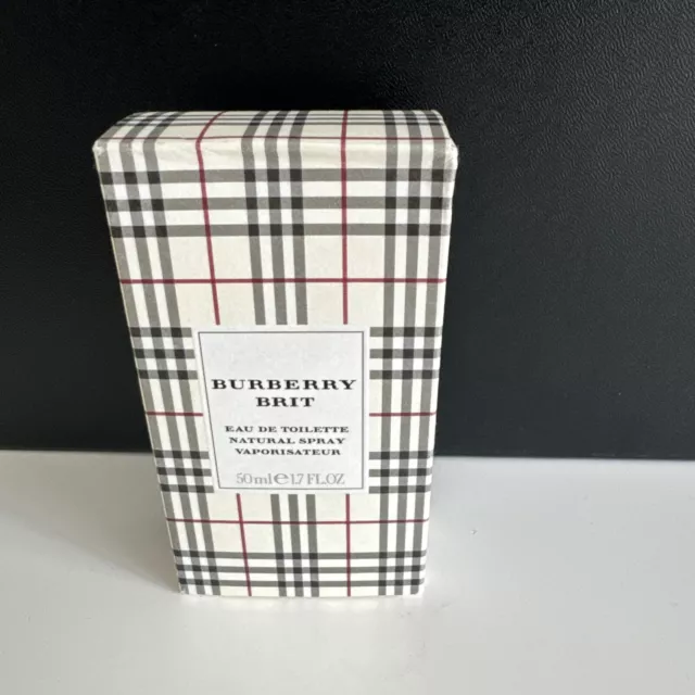 BURBERRY BRIT ( RARE ) EAU DE TOILETTE 50 ml VAPORISATEUR NEUF