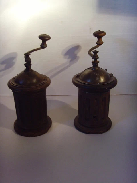 Moulin à Café Manuel GIRO - Corps Bois, Meule Céramique, 11 Niveaux De Mouture - Design Rétro