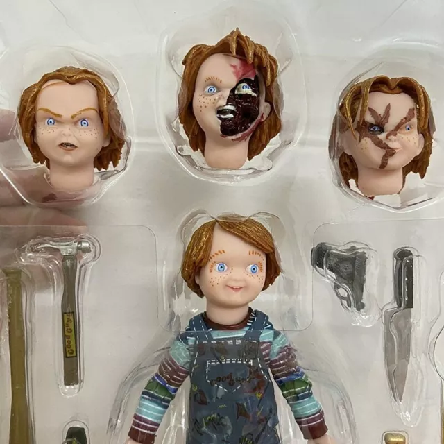 NECA Good Guys Child Play Chucky Action Figure Ultimate 4" Horror Childs 3