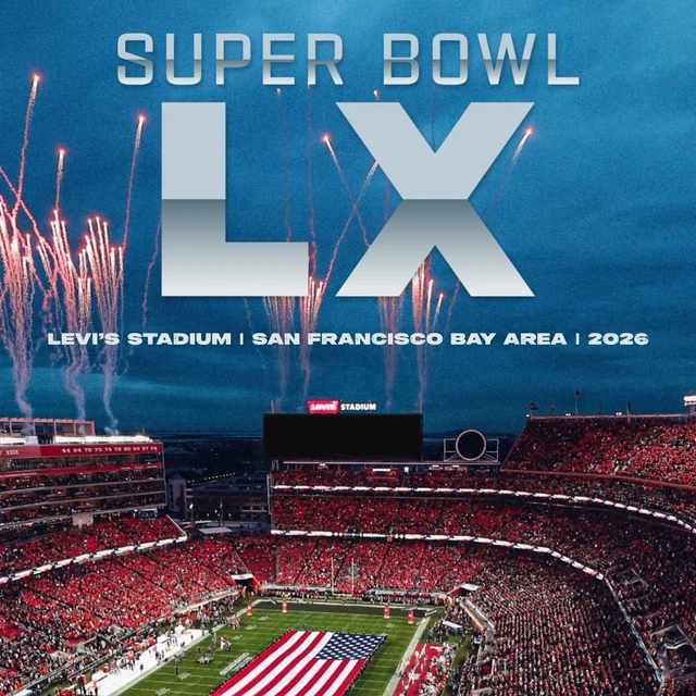 2026 NFL SUPER Bowl 60 LX 08 02 2026 Official Stadium Programme PRE 2026 NFL Super Bowl 60 LX 08 02 2026 Official.webp
