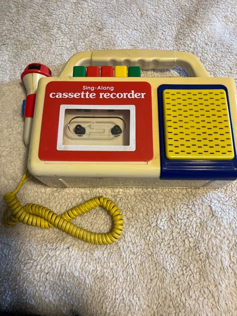 VINTAGE SING ALONG Cassette Player Recorder DSI Toys $59.63