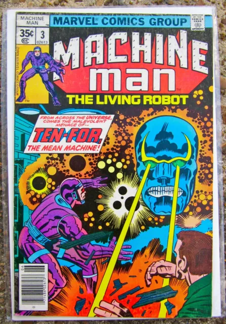 Machine Man Comic Book #3 Marvel Comics 1978 BRONZE AGE BAGGED & BOARD