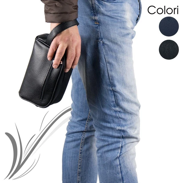 Borsa Tracolla VASCHY Uomo/Donna In Tela E Pelle - Vintage, Antiacqua, Multi Tasche - Foto 10