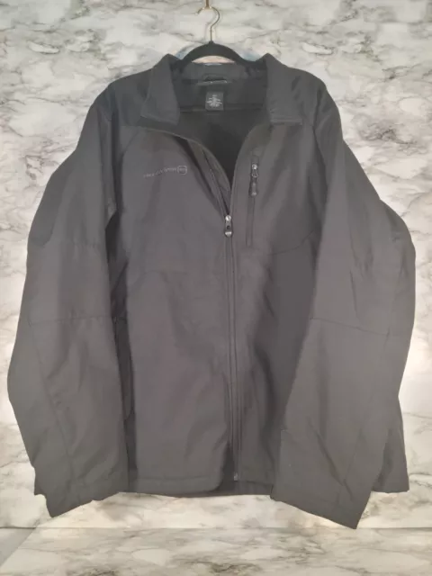 Free Country Mens Black Windbreaker Waterproof Jacket Size: 3XLT