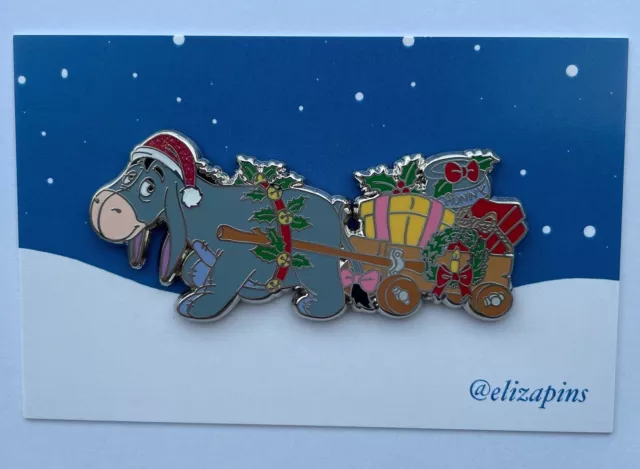 Disney Winnie The Pooh Eeyore Christmas Fantasy Pin