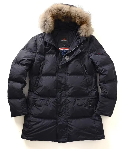 Peuterey Piumino Parka Giacca colore blu scuro Uomo Taglia M