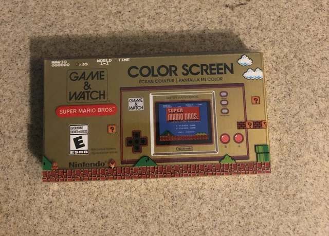 NINTENDO GAME Watch Super Mario Bros Color Screen NEW IN BOX 39 99 PicClick nintendo-game-watch-super-mario-bros-color-screen-new-in-box-39-99-picclick