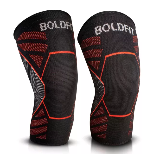 Boldfit Knee Caps For Men and Women Knee Support, Medium Size, Set Of 1 Pair