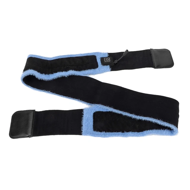 (Azul Negro) Manga de calentamiento de brazo codo Gran área de calor Brazo Almohadilla de calentamiento Envoltura
