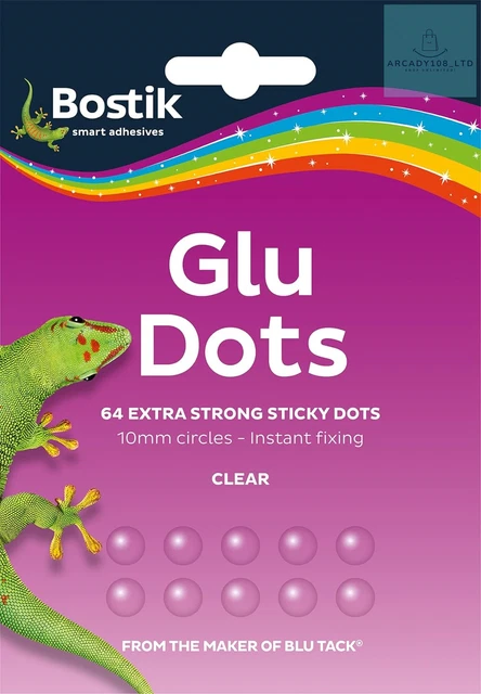 Bostik extra starke Glupunkte - extra starke, doppelseitige Klebepunkte, sofort