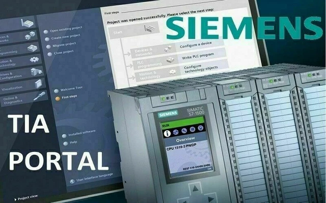 SIEMENS SOFTWARE TIA Portal V15.1 STEP7 & WINCC PLCSIM  V15.1  HMI LIFETIME KEY