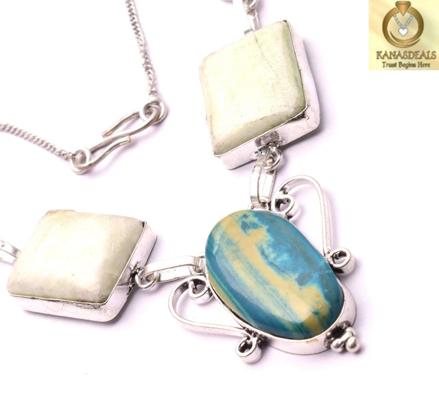 Scolecite Plated Necklace Jewellery Brilliant 12 Gm Value-Priced @1.99-64551