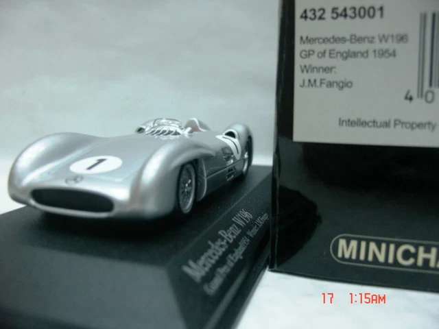 Minichamps 1/43 KL Minardi PS02 A. Davidson - Hungarian Gp 2002