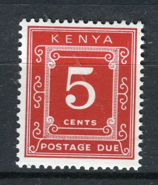 BRITISH KUT KENYA; 1967 early Postage Due issue MINT MNH unmounted 5c.