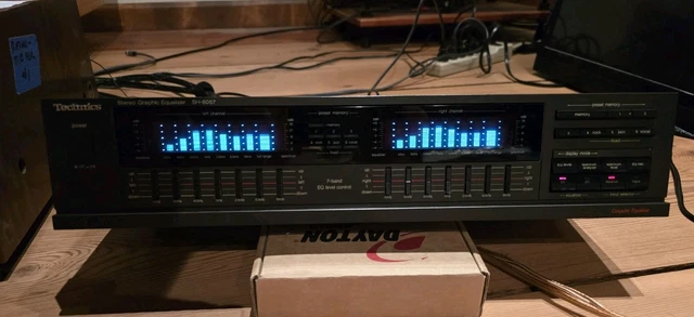 ÉGALISEUR GRAPHIQUE STÉRÉO ONKYO EQ-201 ASSEMBLAGE DE CARTE DE NIVEAU ÉGALISEUR GRAPHIQUE STÉRÉO ONKYO EQ-201 ASSEMBLAGE DE CARTE DE NIVEAU