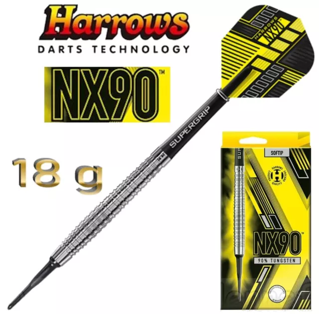 Harrows Dados Suaves" NX90 ", 18g