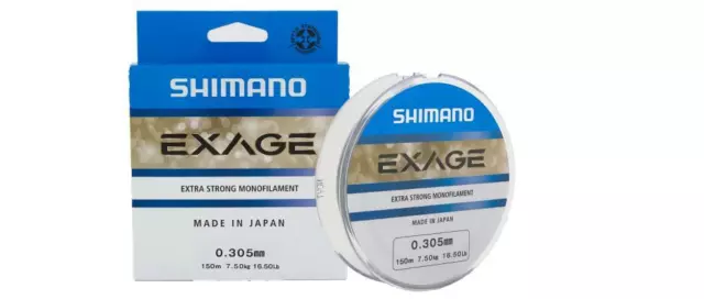 Shimano Exage 150m Line ALL SIZES